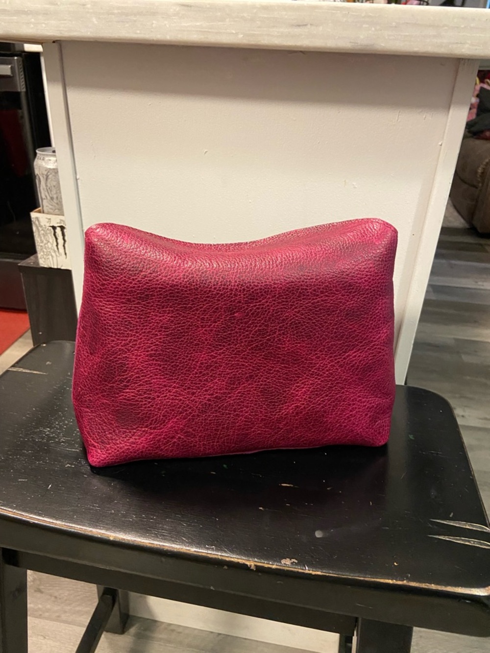 Portland Leather Orchid Snappy Flappy Leather Pouch - Picture 2 of 10